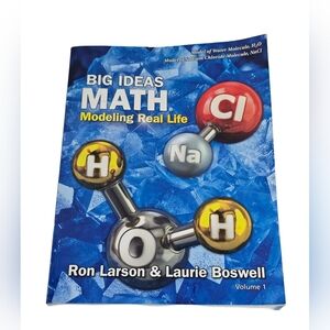 Big Ideas Math Modeling Real Life Grade 5 Volume 1 Workbook Homeschool Students